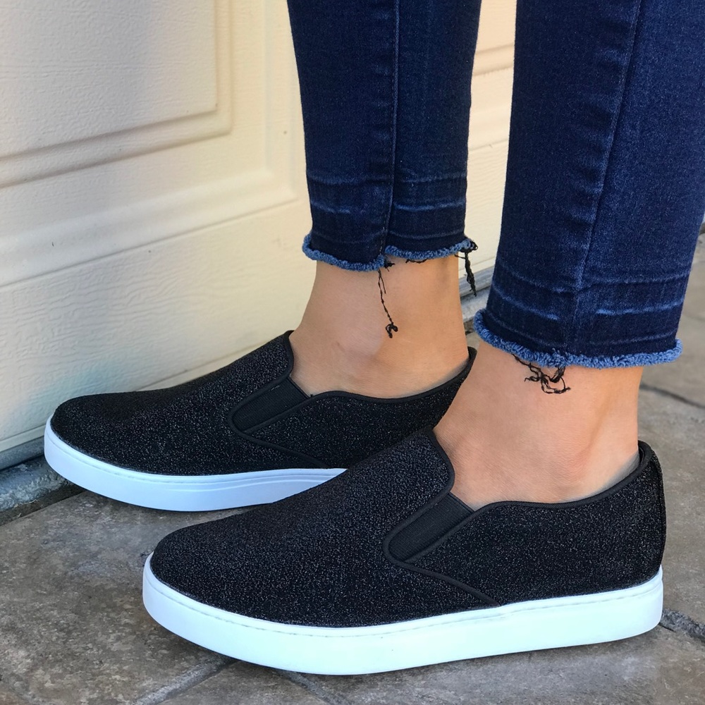 Glittering Night Slip On Espadrille Sneaker - Picture 3 of 4